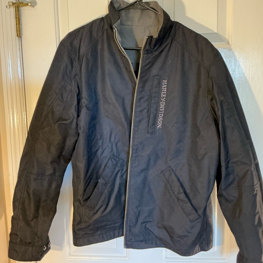 Harley Davidson Riding Jacket, Reverable, Sz Medium - Picture 5 of 5